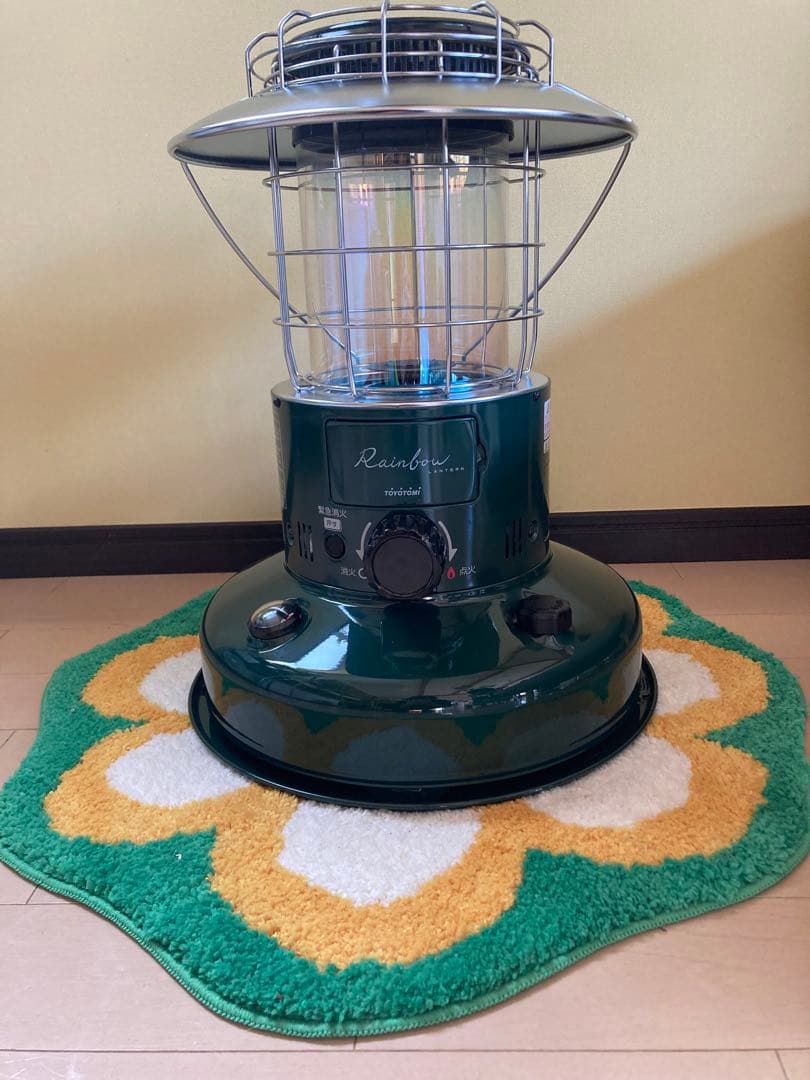 TOYOTOMI rainbow ストーブ 緑22年製