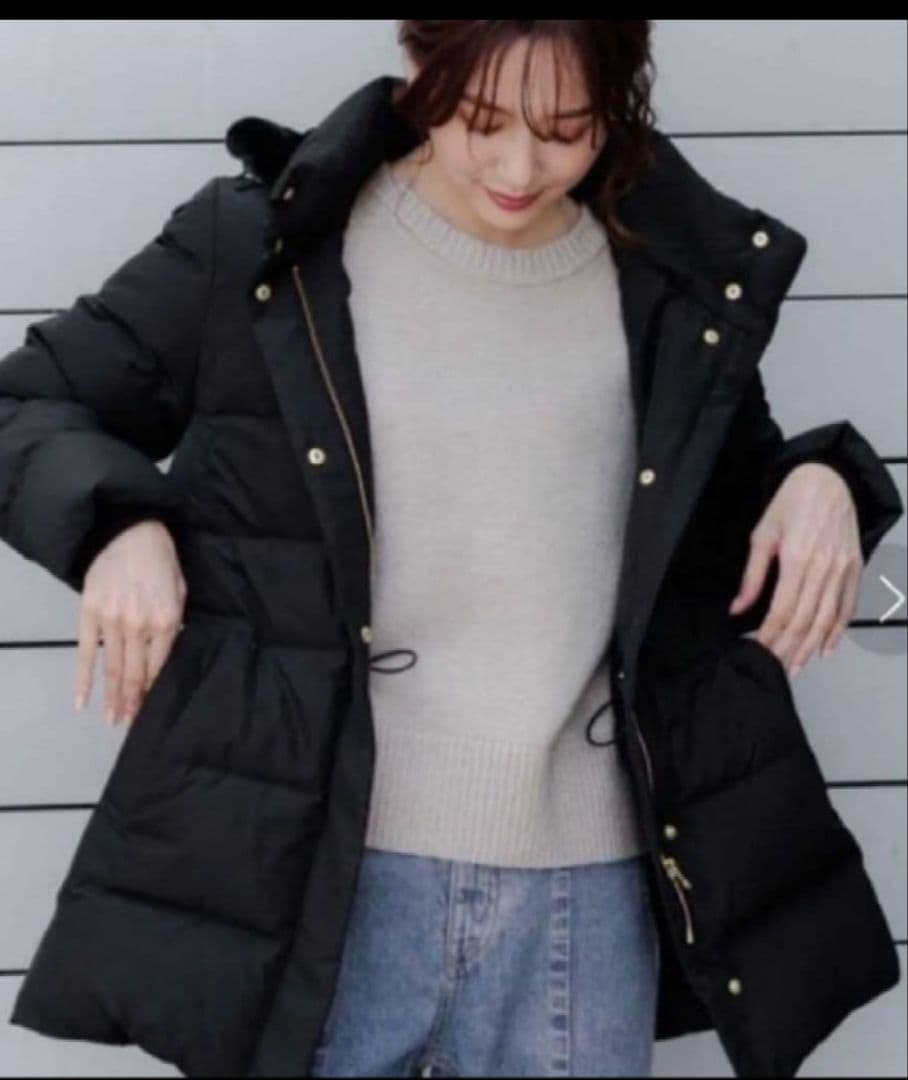 値下げ！グローバルワーク　うつくシルエット撥水ダウン