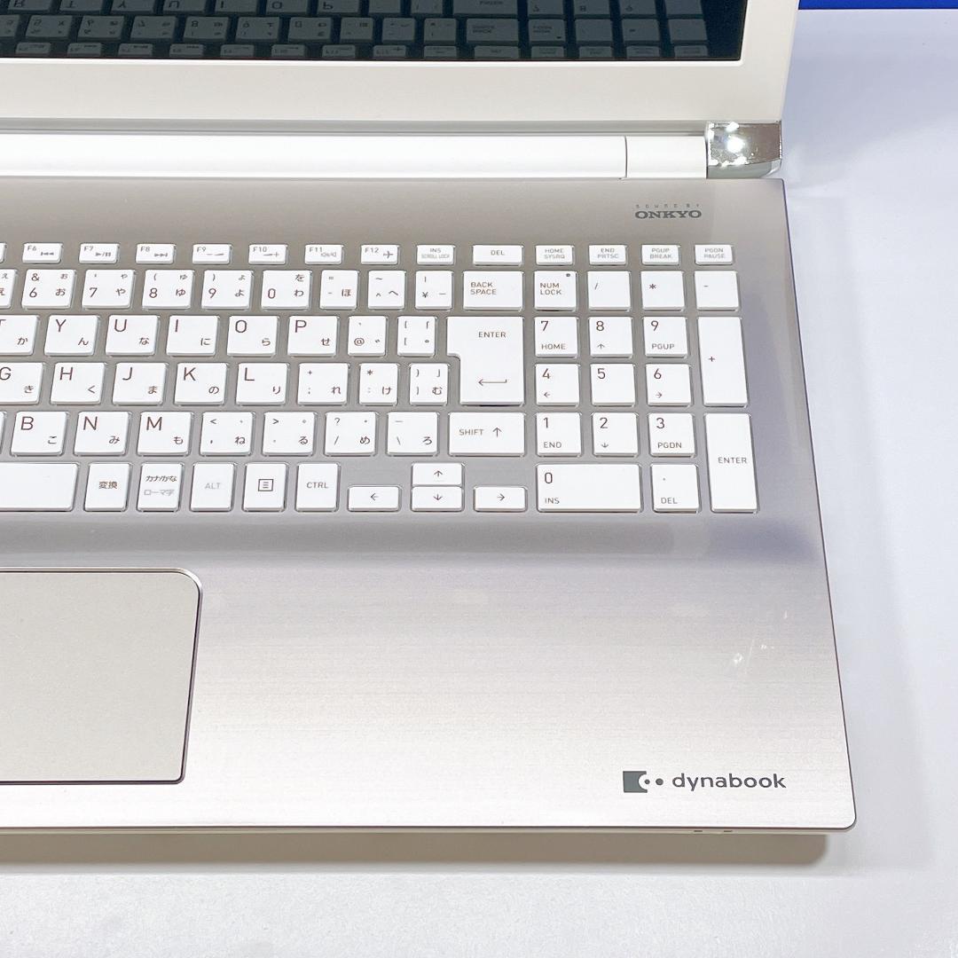 Corei7＆バッテリー良好✨ブルーレイ✨ゴールドWin11ノートパソコンカメラ