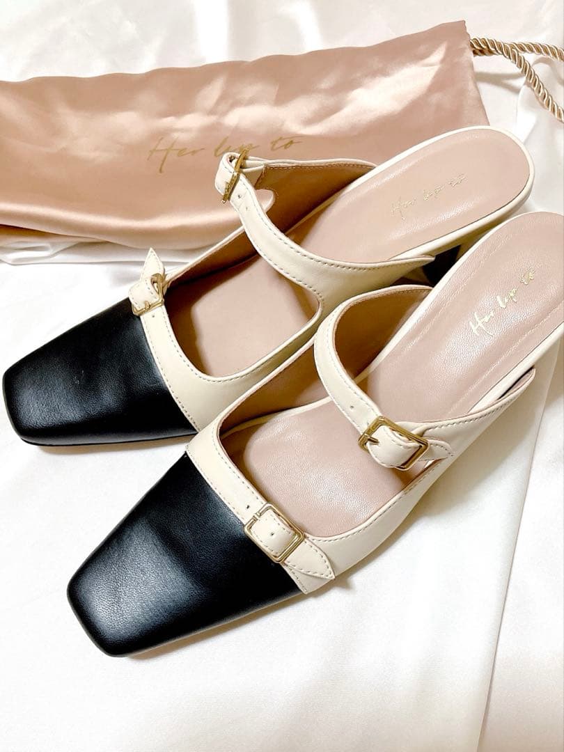 h*♡様 美品‼️先着‼️ herlipto Mademoiselle Mule