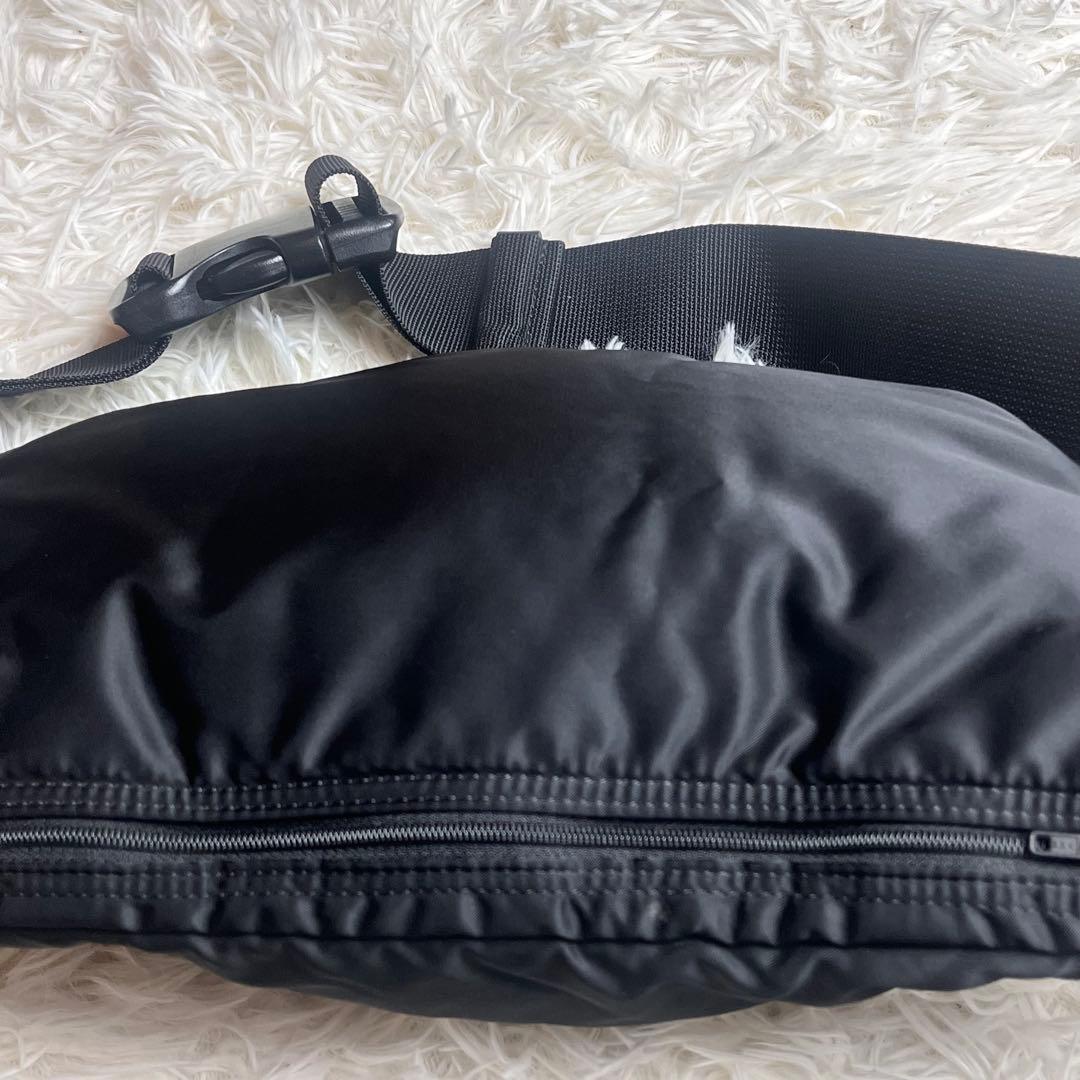 未使用級 PORTER ポーター 現行 タンカー ウエストバッグ L ブラック