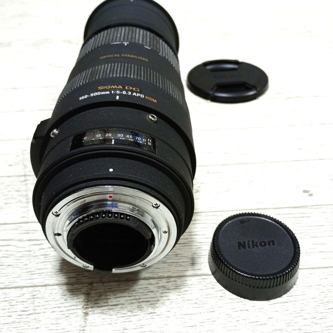 値下げ❣SIGMA DG150-500mm 1:5-6.3 APO HSMニコン