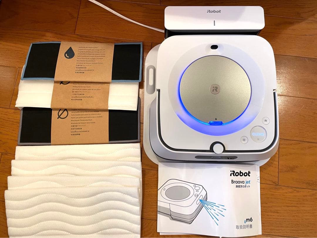 iRobot Braava jet m6 本体 説明書、保証書、付属品同梱 美品