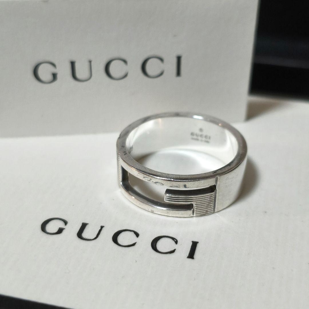 【美品】GUCCI グッチ Gリング リング 25号