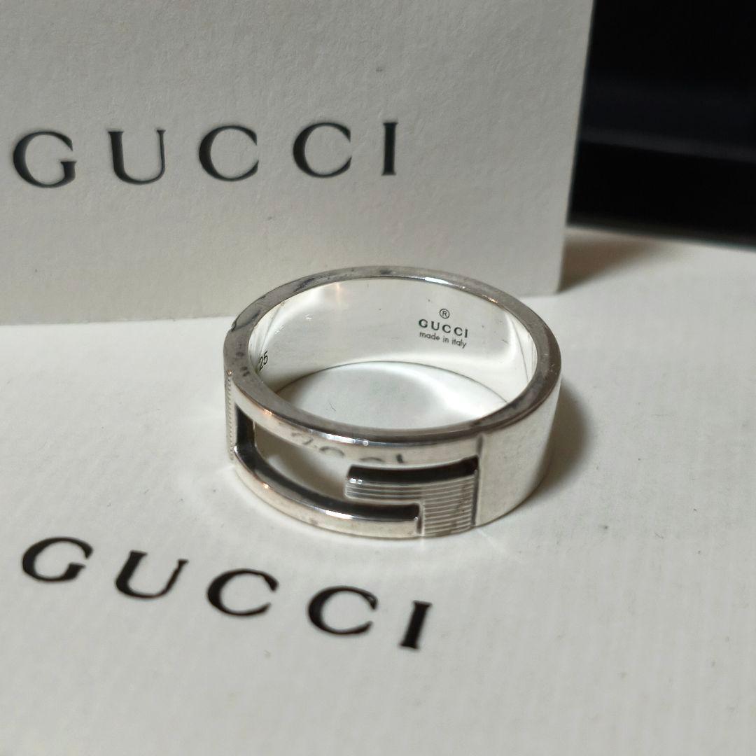 【美品】GUCCI グッチ Gリング リング 25号