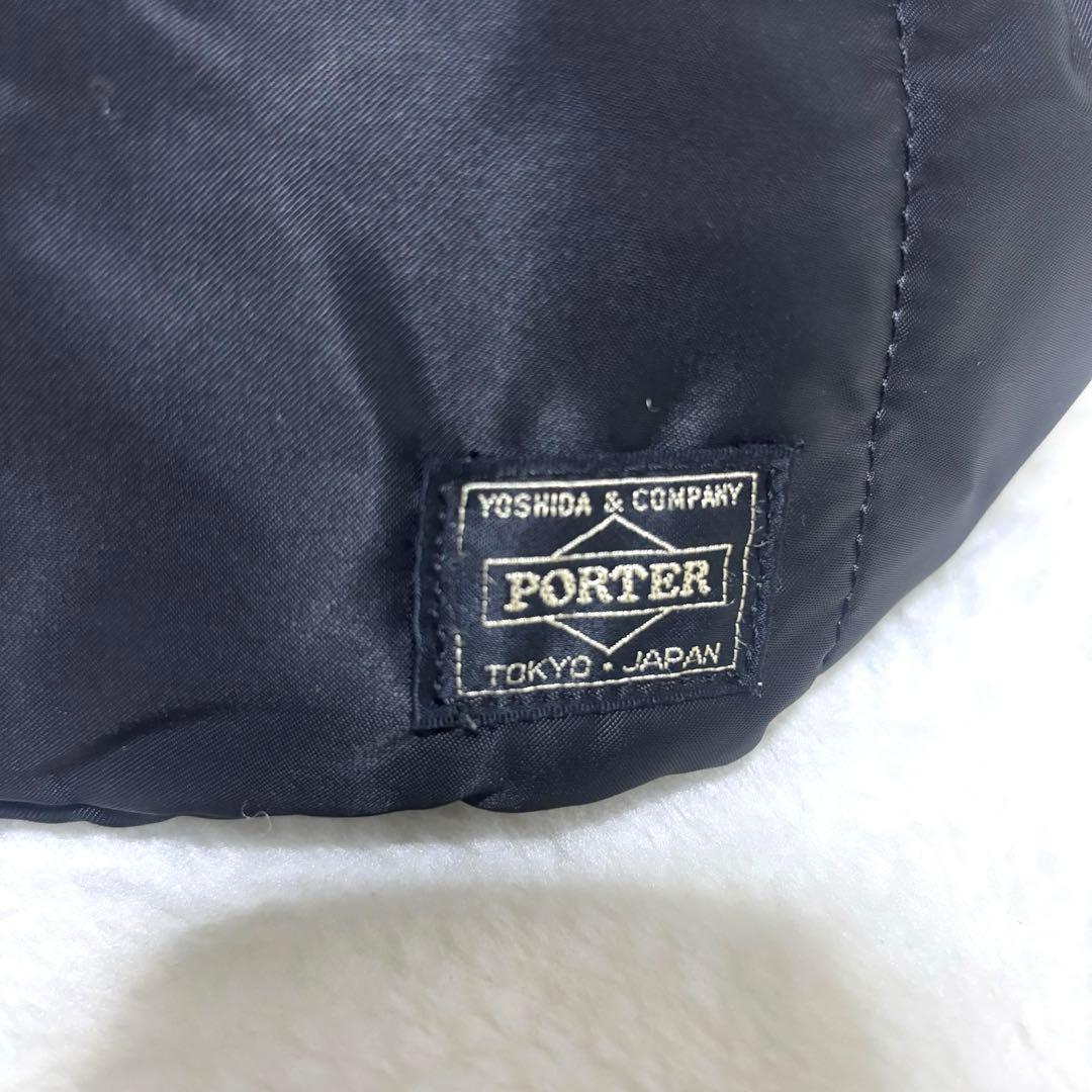 【廃盤 美品】PORTER ポーター タンカー ウエストバッグ ボディバッグ 黒
