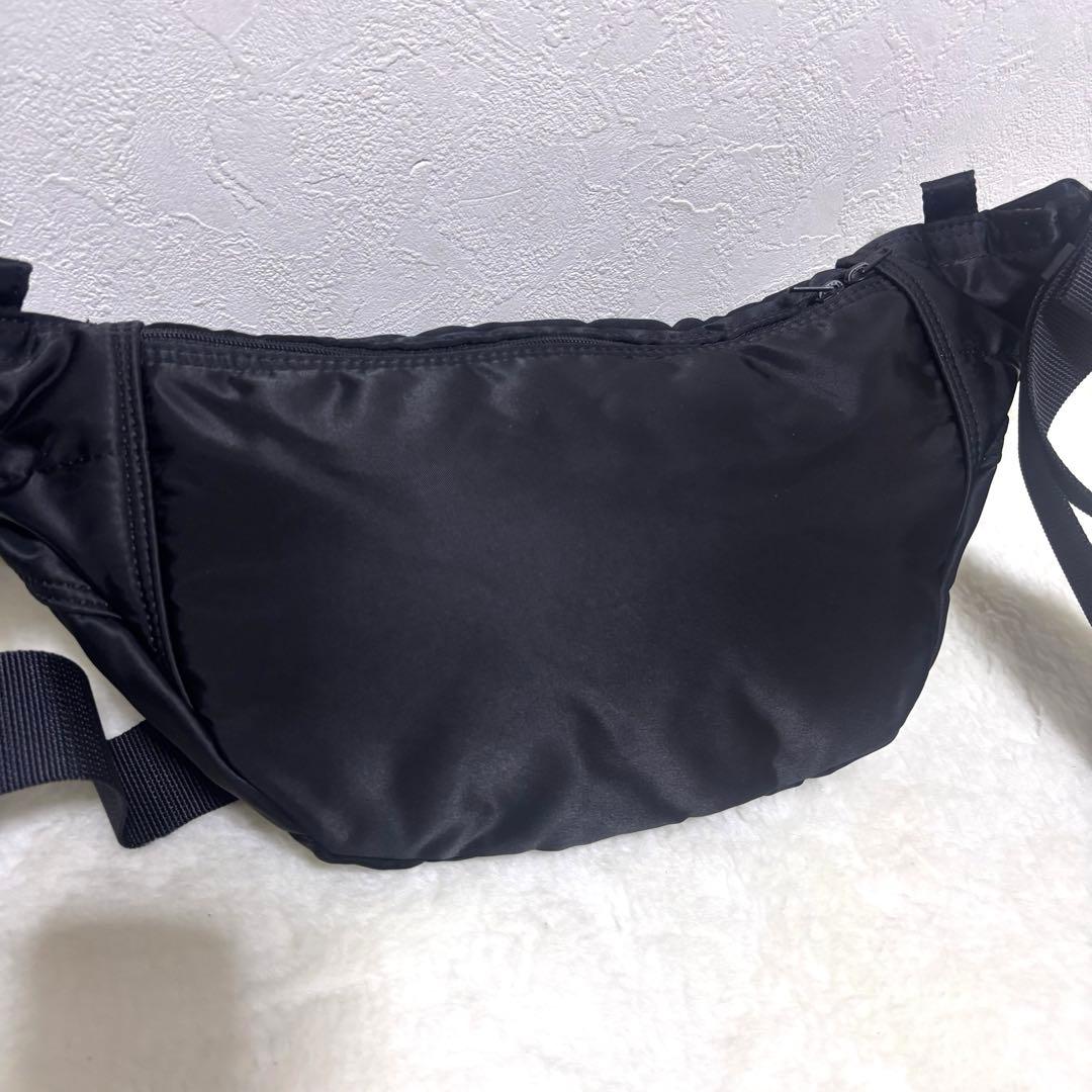 【廃盤 美品】PORTER ポーター タンカー ウエストバッグ ボディバッグ 黒