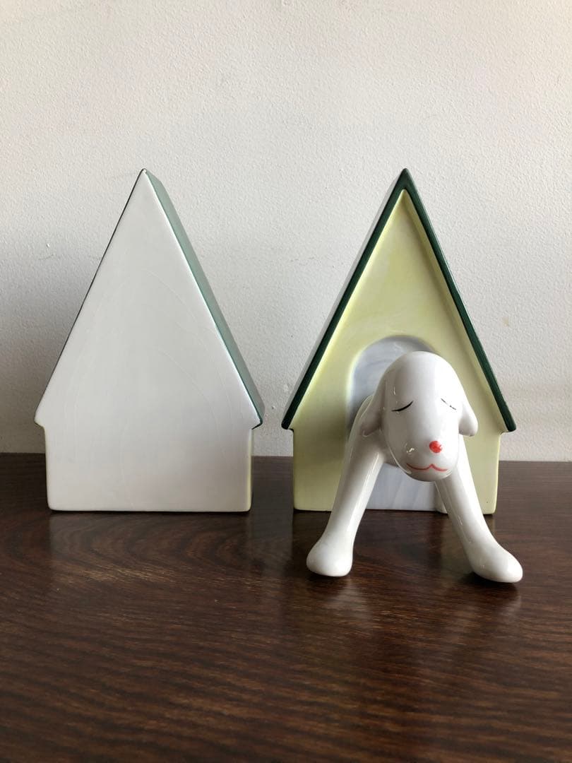 奈良美智　puppy bookend