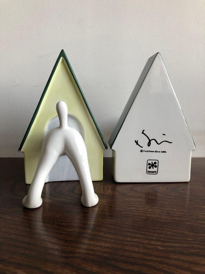 奈良美智　puppy bookend