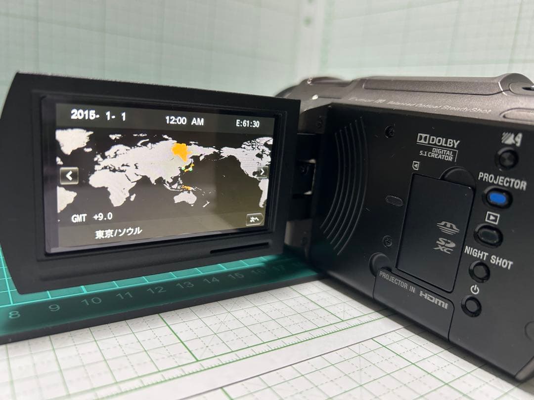 SONY FDR-AXP35 4K Wi-Fi 修理必要中古ジャンク品