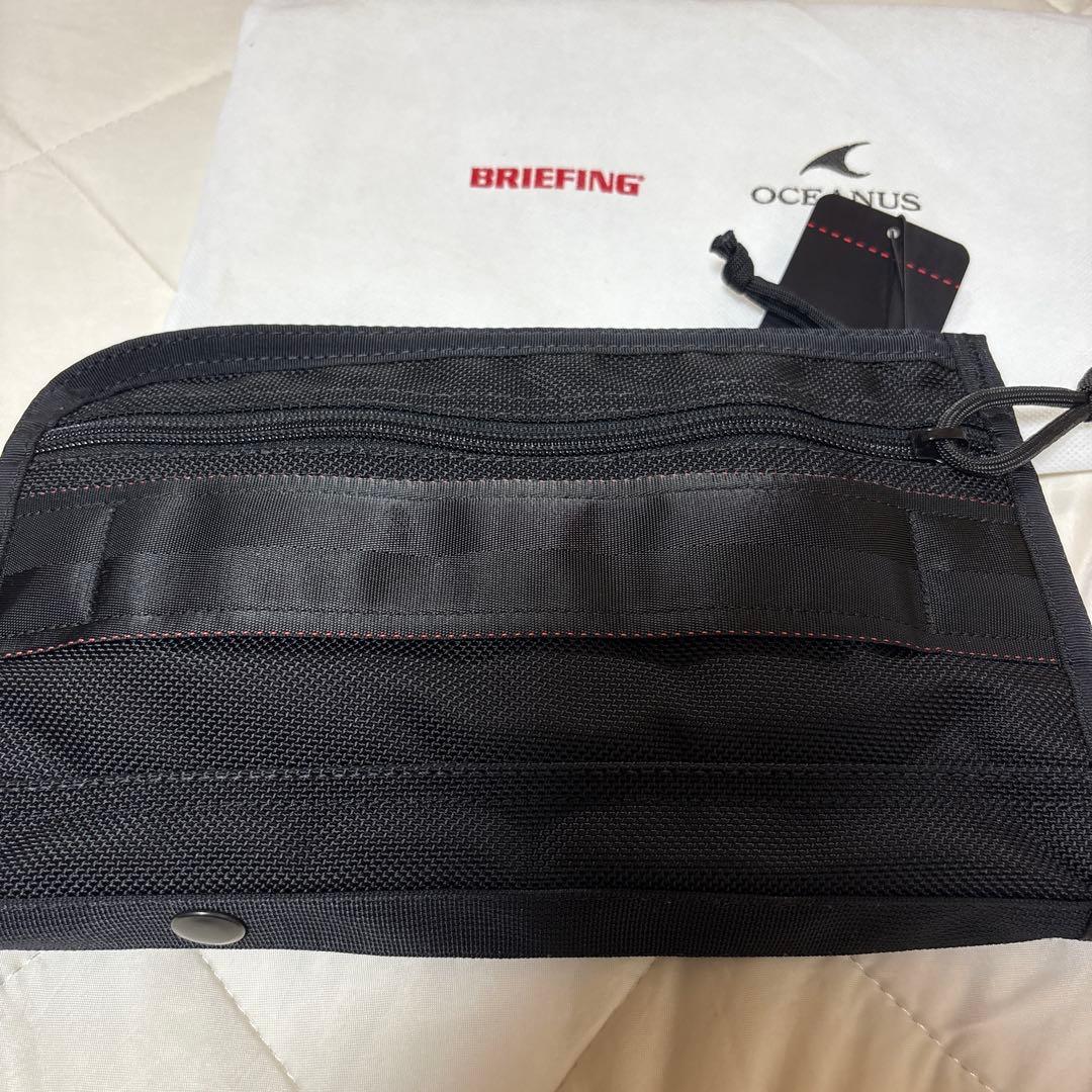 ブリーフィング×オシアナス限定腕時計 OCW-T2610BR-1AJR付属ポーチ