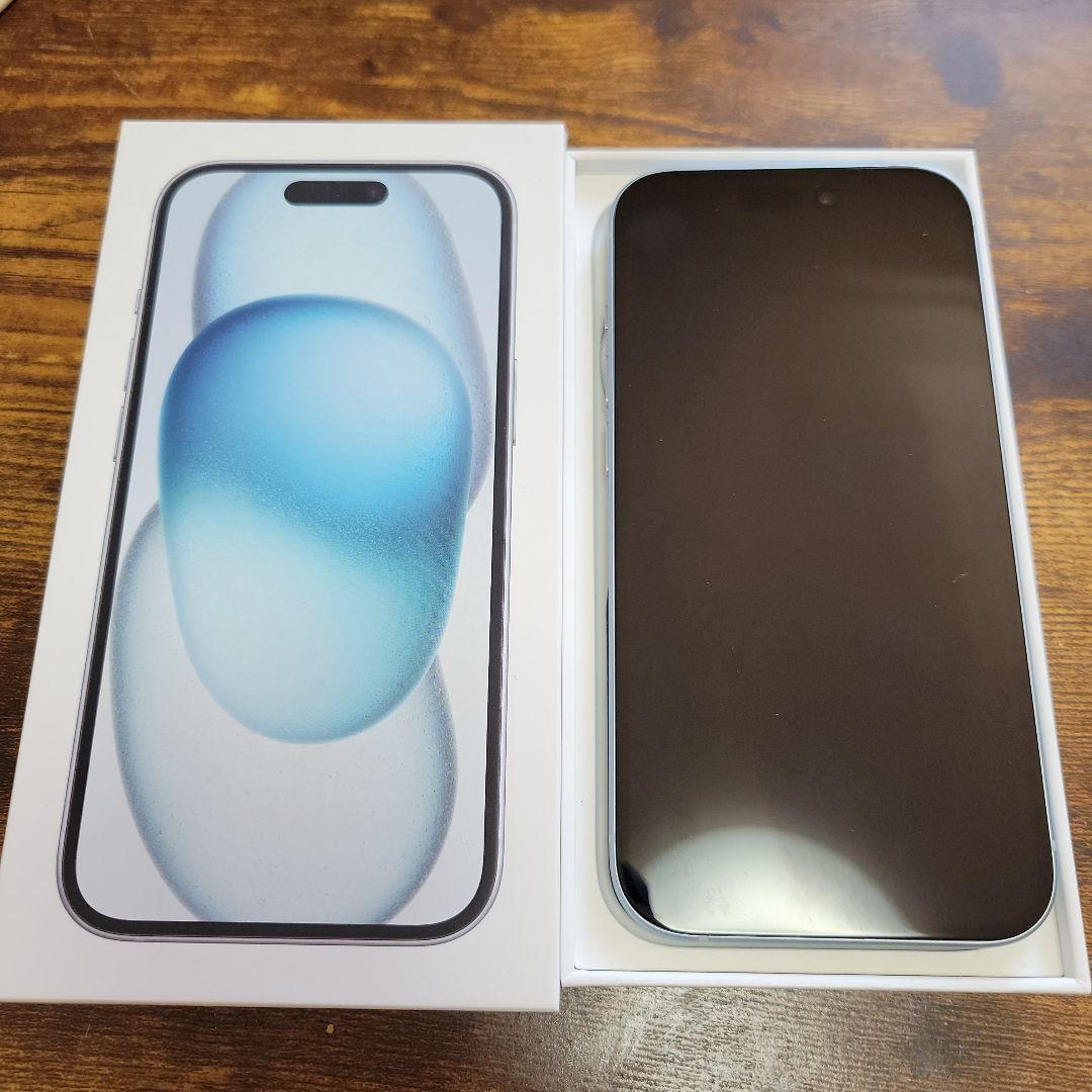 [未使用品] Apple iPhone 15 128GB ブルー