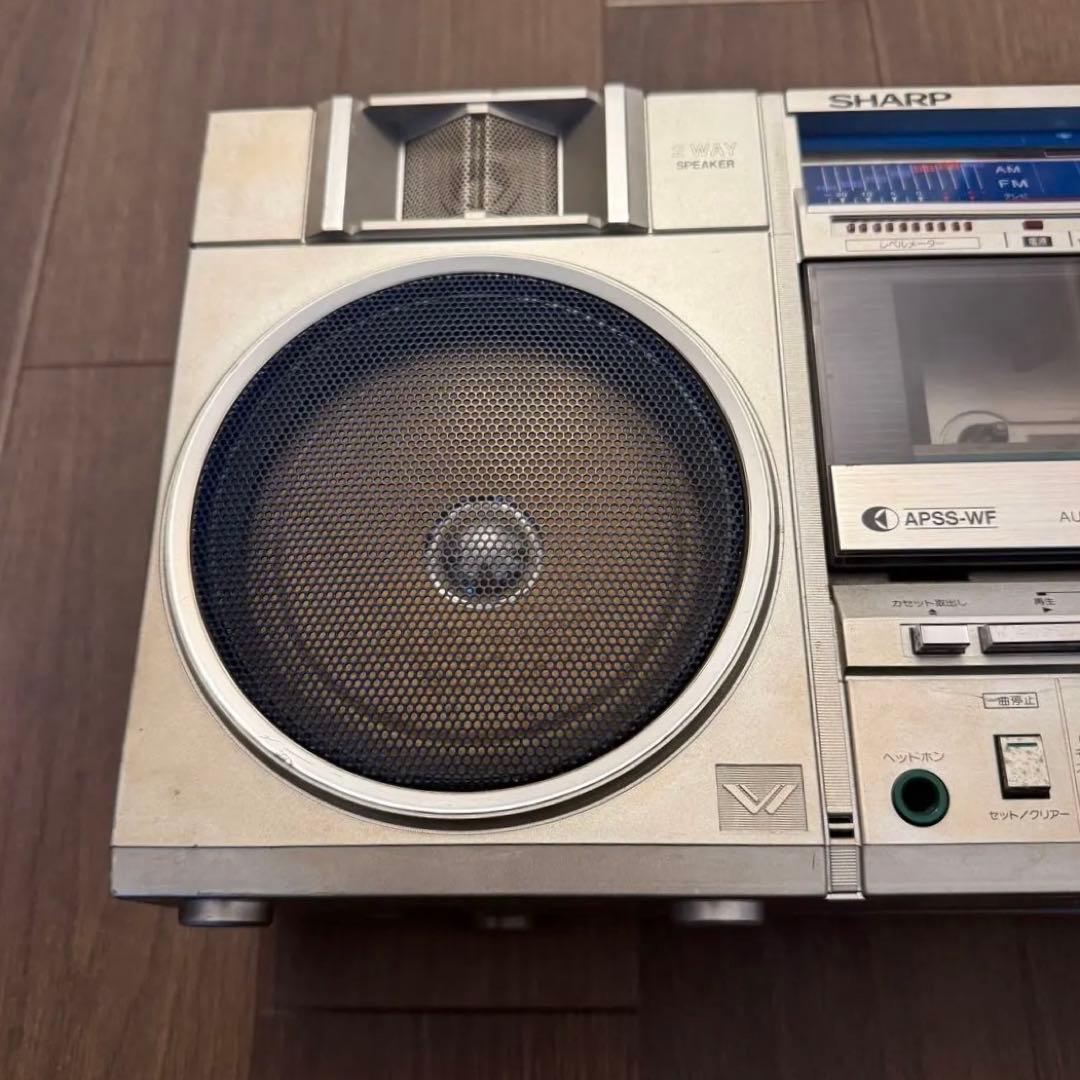 SHARP GF-490 Searcher-W 大型ラジカセ 動作未確認
