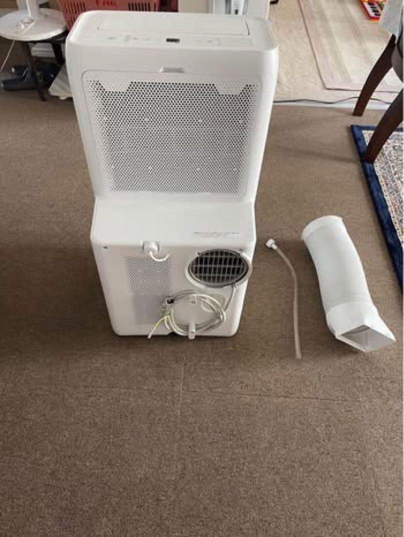 ポータブル冷風機 ホワイト