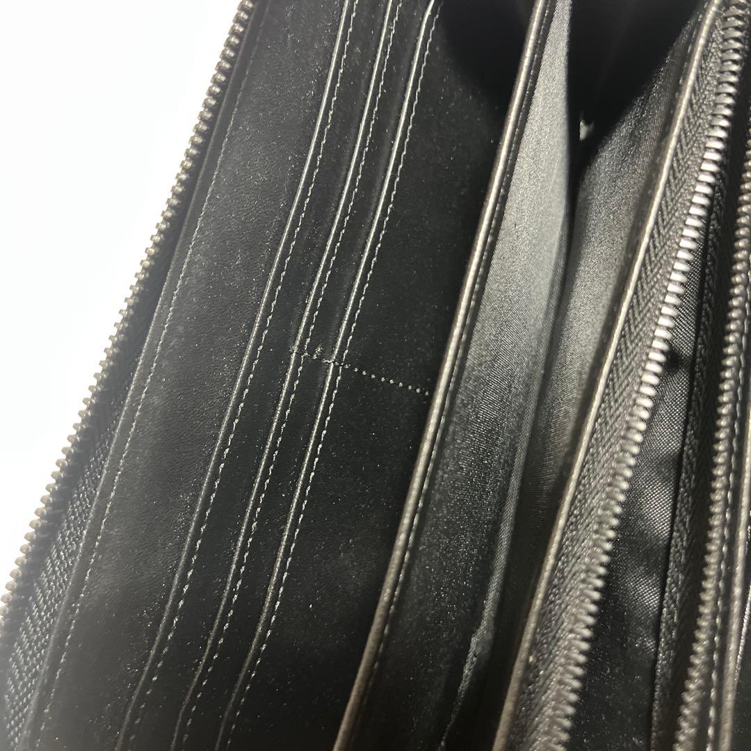 ディーゼル DIESEL 長財布 ラウンドファスナー ブラック