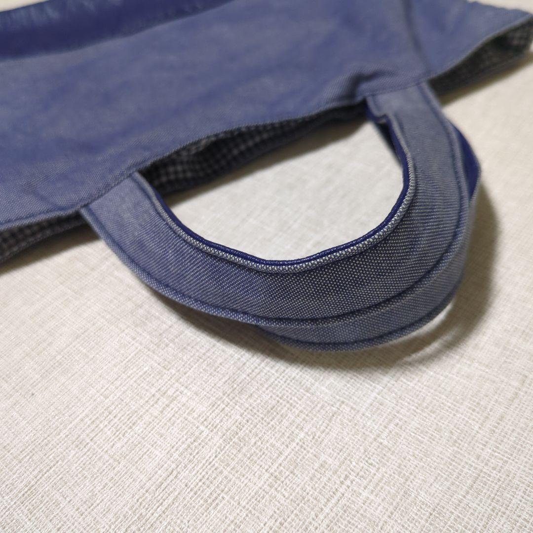 familiar　70周年記念限定　デニム　バッグ　ミニ　レッスンバッグ