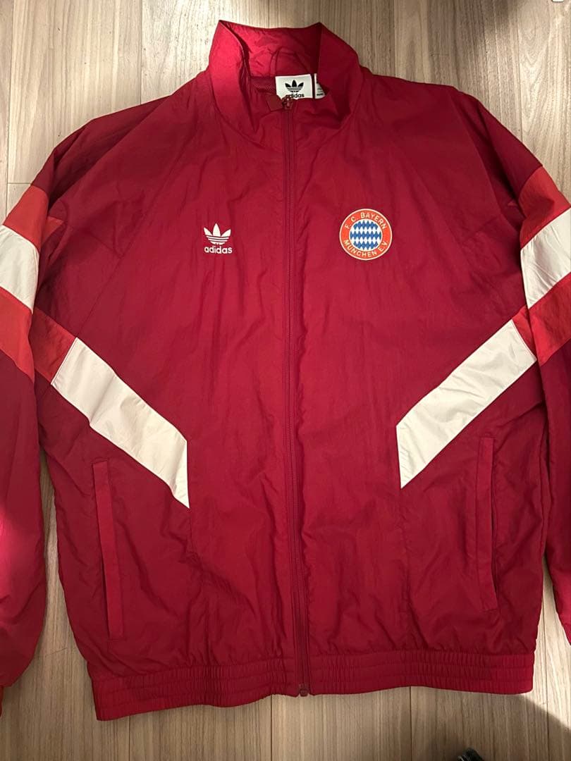 adidas バイエルン・ミュンヘン ナイロンジャケット M