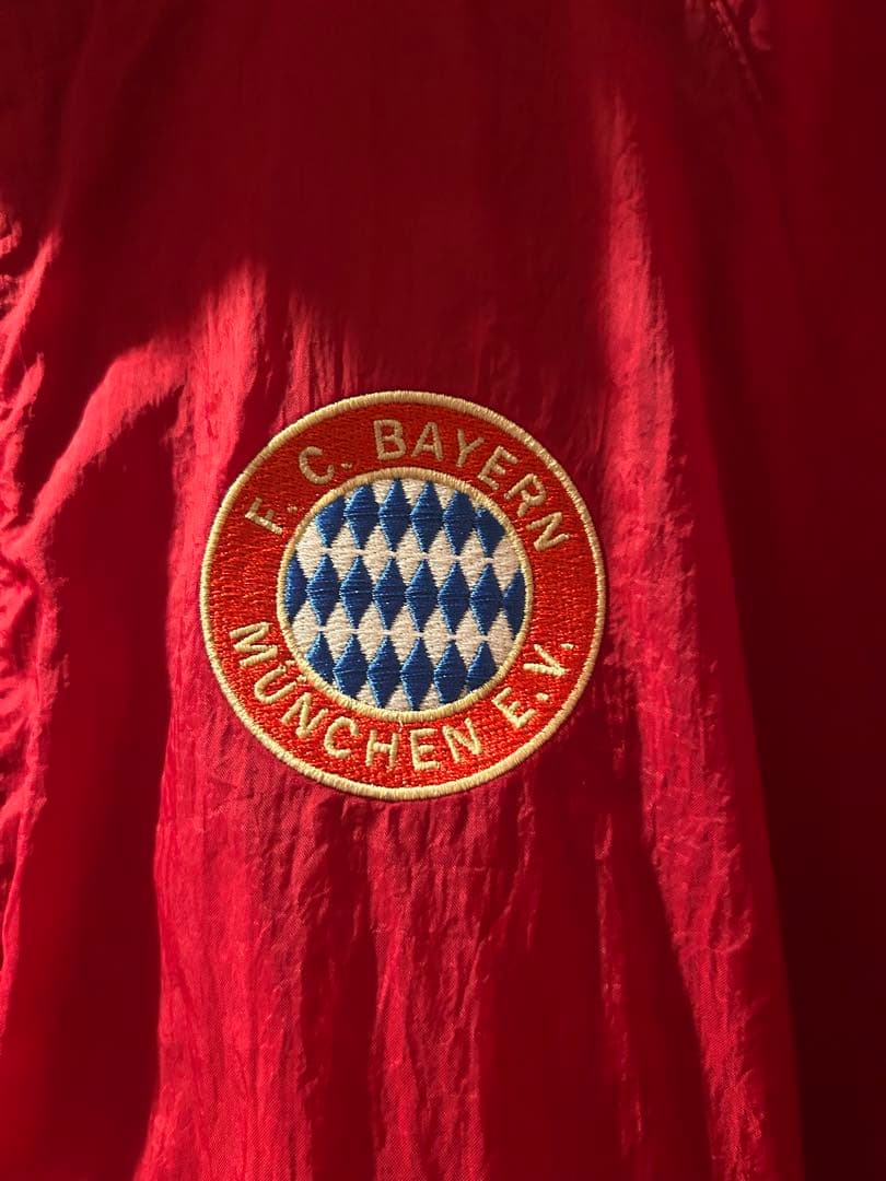 adidas バイエルン・ミュンヘン ナイロンジャケット M