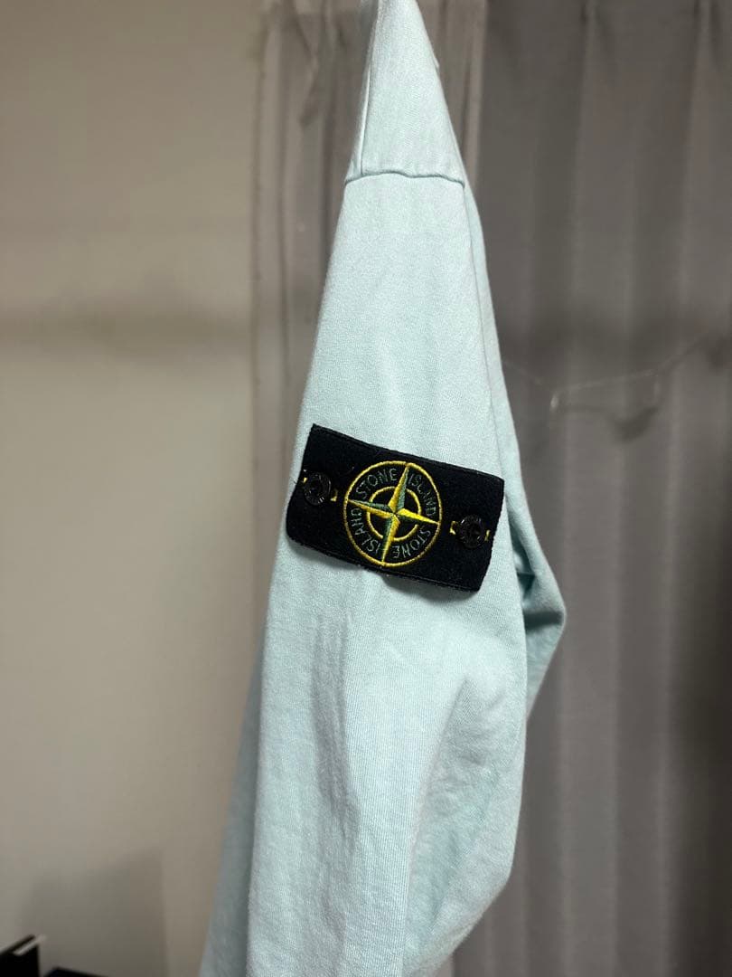 Stone  ライトブルー トレーナー