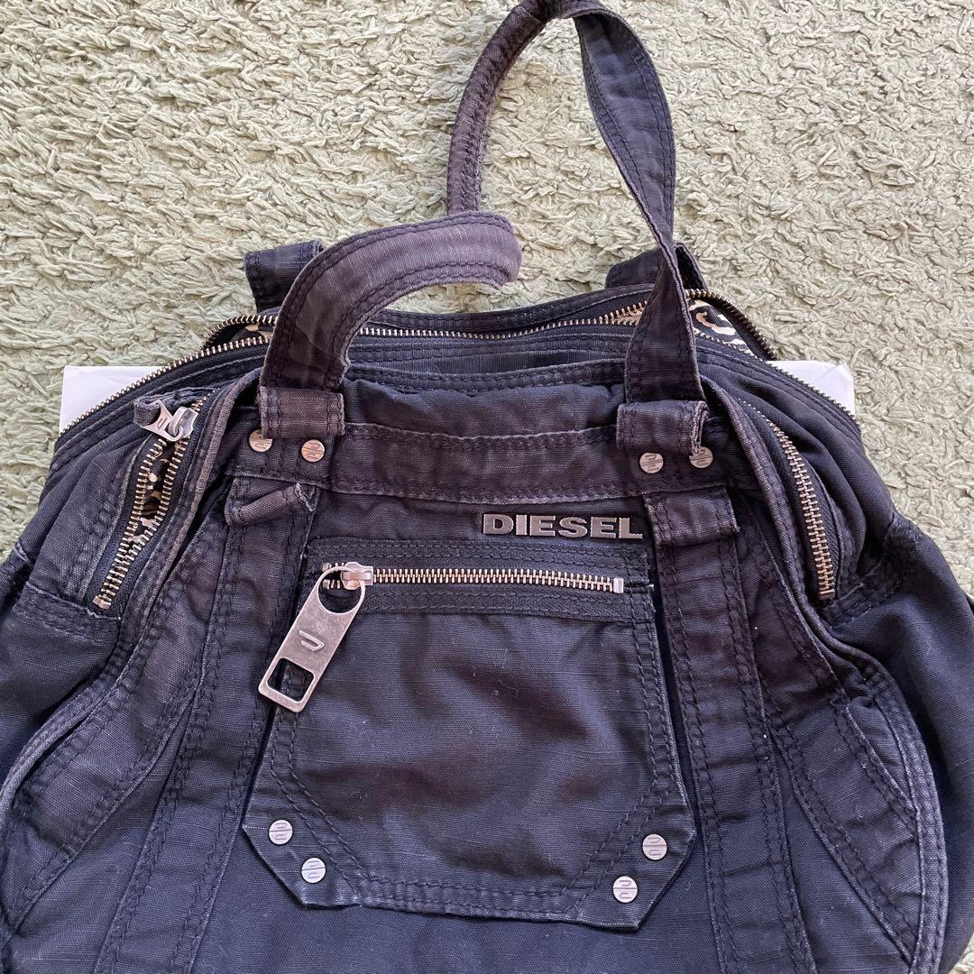 DIESEL ディーゼル アーカイブ　メタルロゴ　バッグ