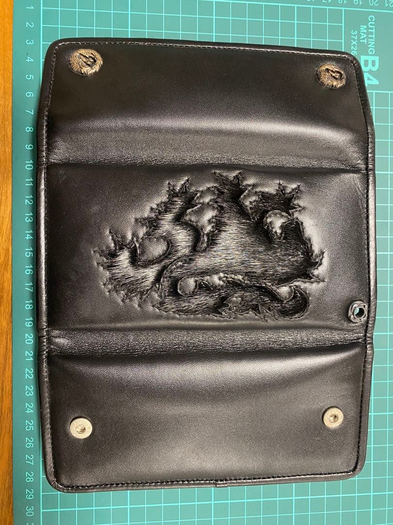 レア物 ウルフマンブラザーズ BRS 長財布 レザー