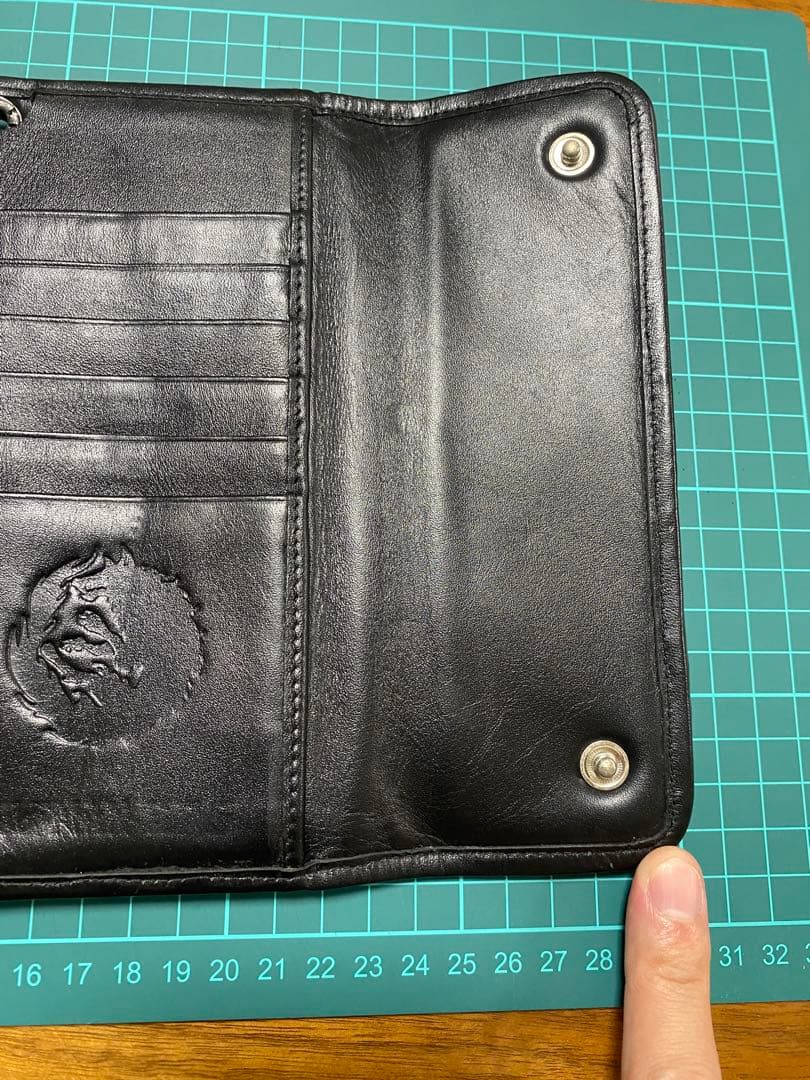 レア物 ウルフマンブラザーズ BRS 長財布 レザー