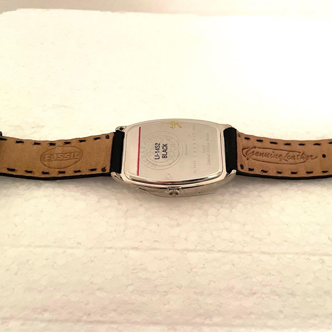 ♣︎専用♣︎【FOSSIL】ビンテージ ミッキーマウス腕時計 木製玩具付き