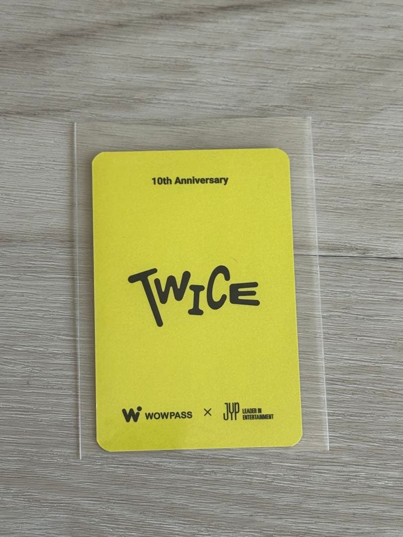 TWICE モモ　wowpassトレカ