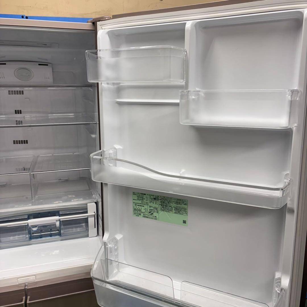 573 日立 大型冷蔵庫 400L強 小型 家庭用 自動製氷 右開き 5ドア