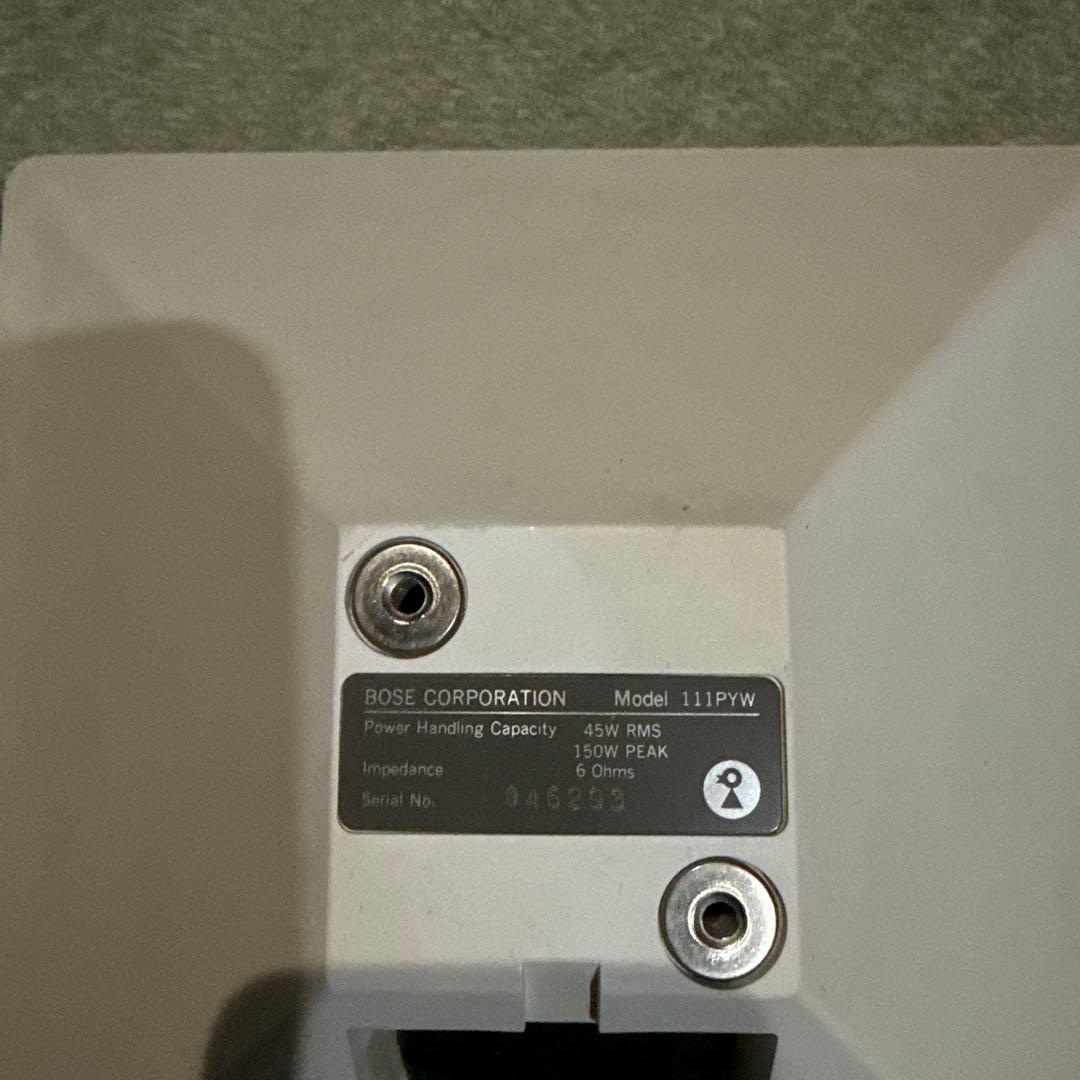 BOSE 111PYW スピーカー