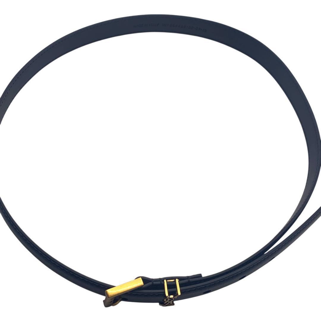 美品★YSL イヴサンローラン　細いベルト81-91cm