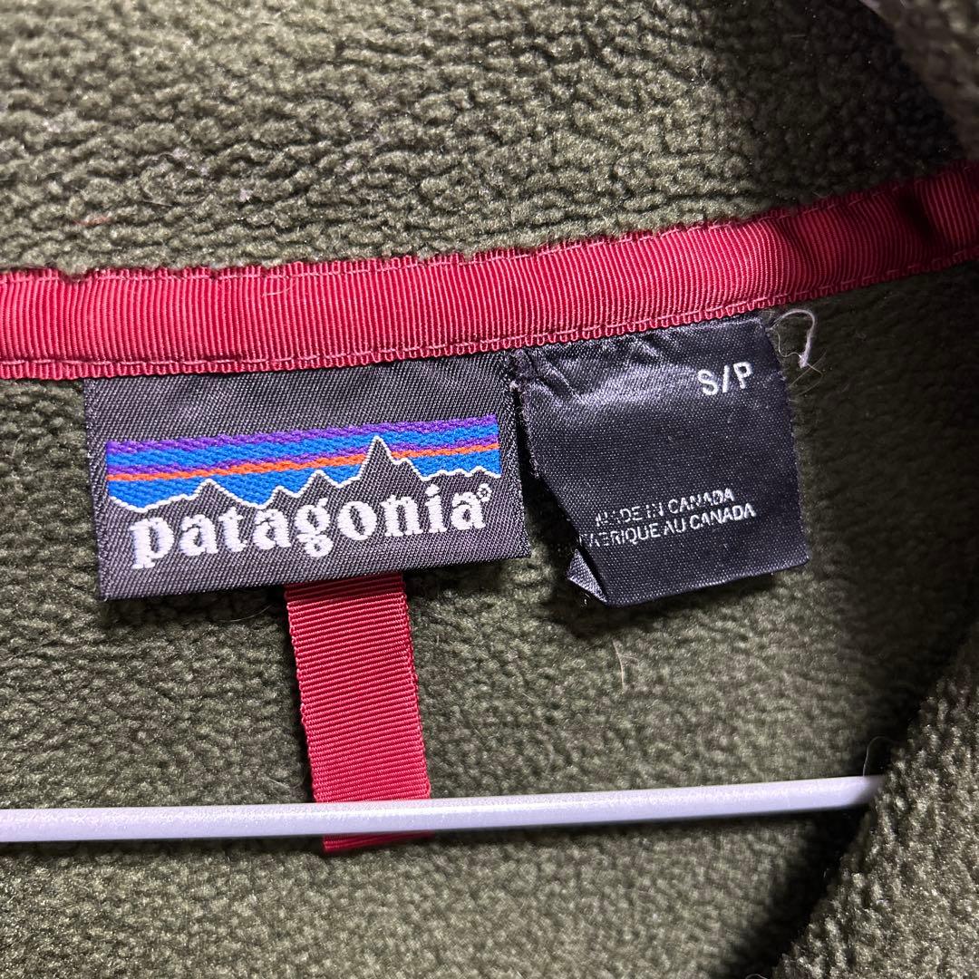Patagonia シンチラスナップ　サイズたぶんS　カナダ製　古着