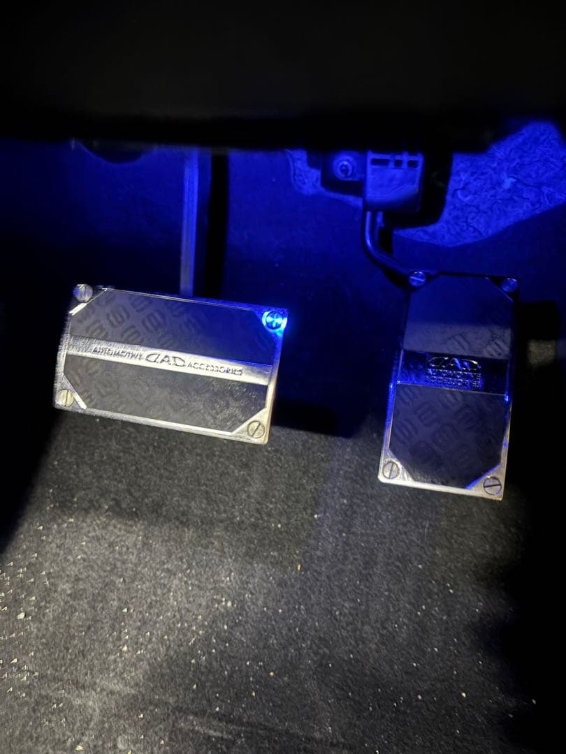 DAD ギャルソン　フットペダルカバー アルミニウム モノグラム柄