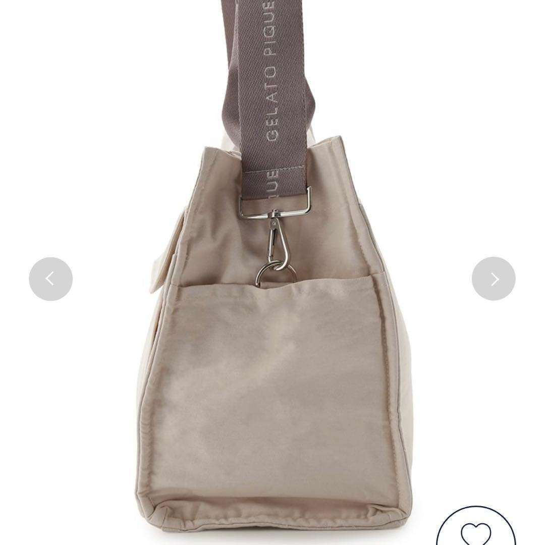 新品 ジェラピケ ショルダーバッグ マザーズバッグ ベージュ