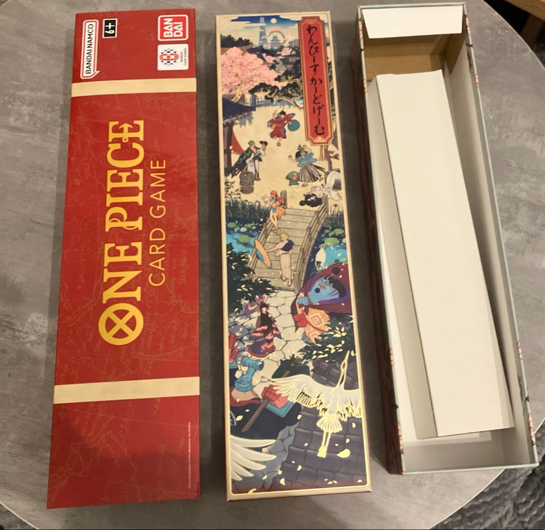 ワンピース 1stanniversary海外 プレイマット　ストレージボックス