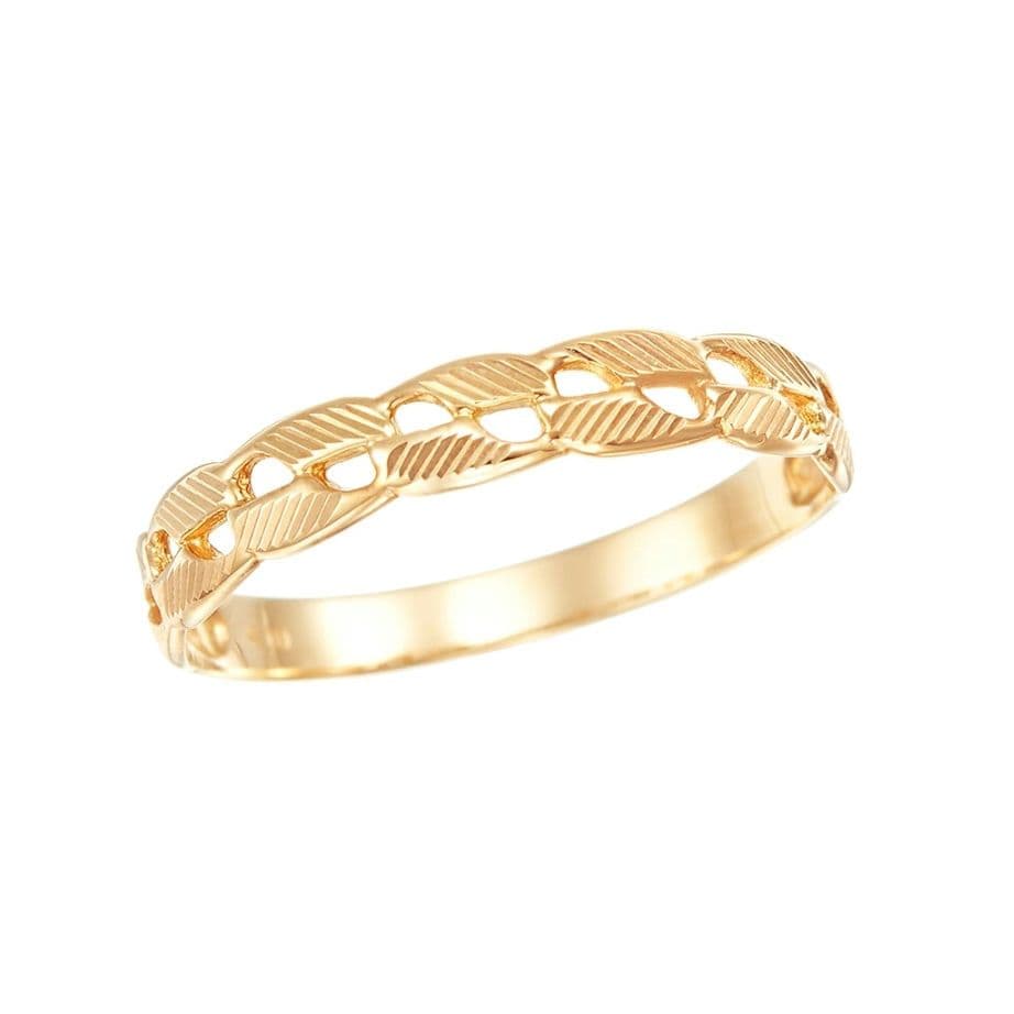 ジュエリーツツミ　10金YGリング