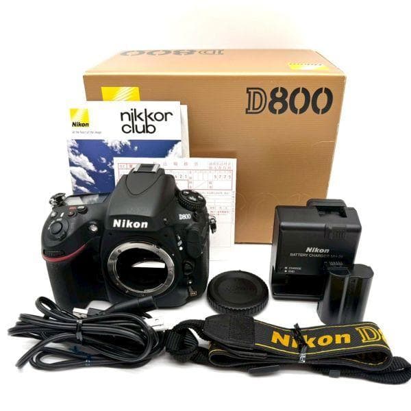 ショット数わずか1,680！【ほぼ新品】Nikon ニコン D800 ボディ