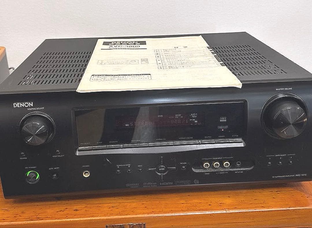 DENON AVC-3800 AVサラウンドアンプ 本体完動