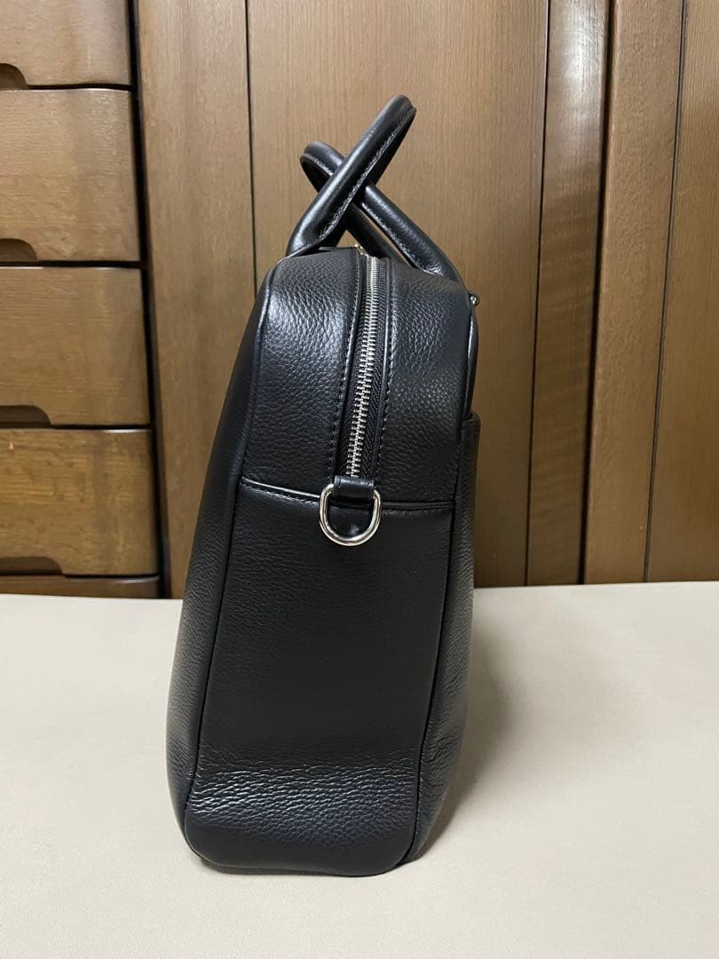 【超美品！！】メンズ 本革 ビジネスバッグ レザー 大容量 MURA