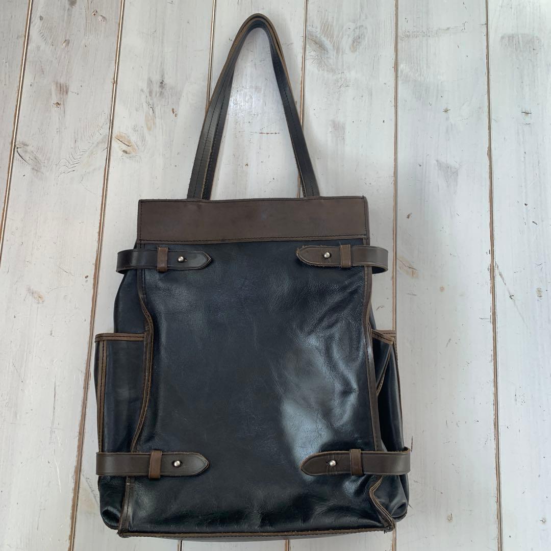 おかか*無言取引専用　ヨウジヤマモトYOHJI YAMAMOTO Y‘s レザ−