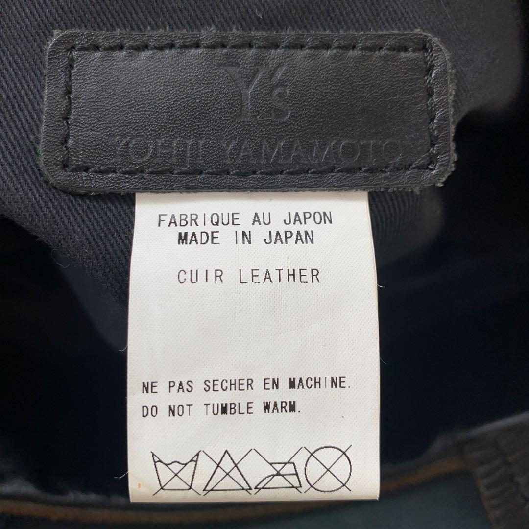 おかか*無言取引専用　ヨウジヤマモトYOHJI YAMAMOTO Y‘s レザ−