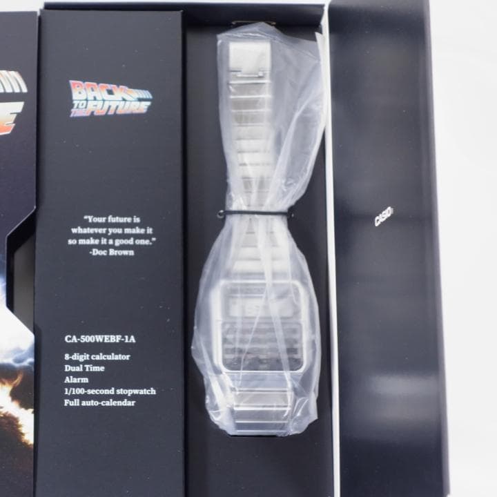 CASIO バックトゥザフューチャー CA-500WEBF-1AJR 新品