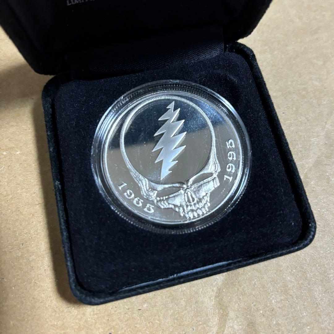 Grateful Dead Fine Silver Coin 純銀 