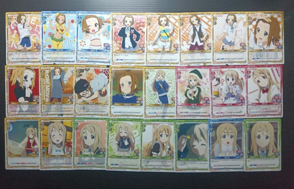 プレシャスメモリーズ　けいおん　スーパーレア　ノーマル　まとめ売り