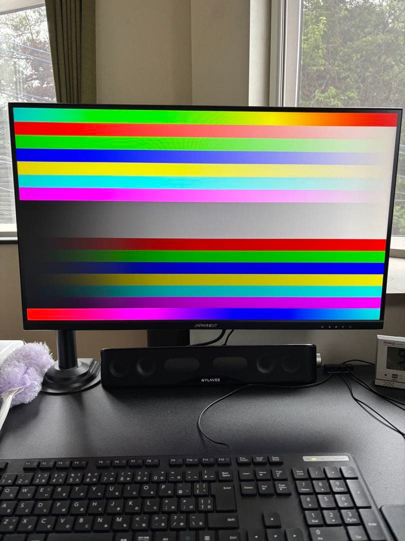 【アームなし】JAPANNEXT 27インチ ゲーミングモニター 165Hz