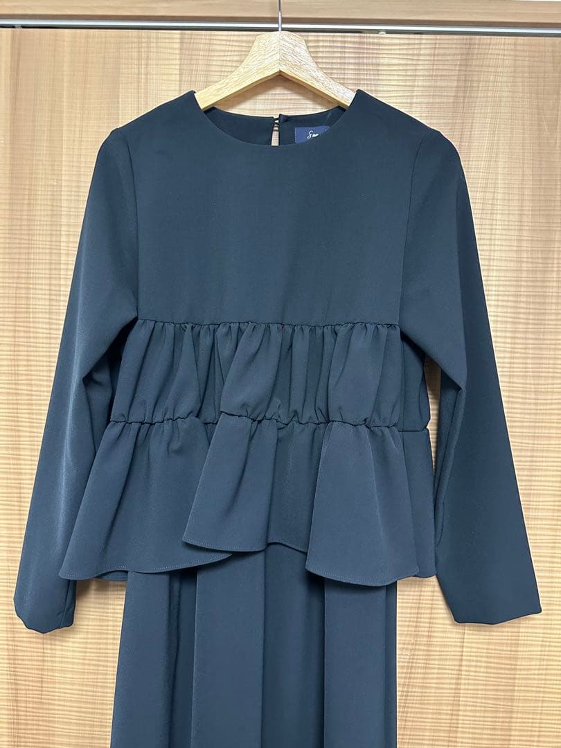 SONO★フリルネイビーワンピース