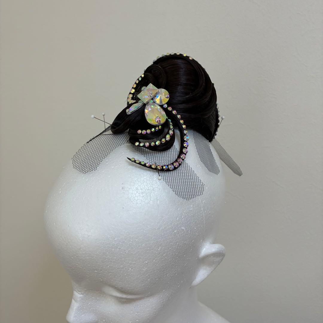 社交ダンス　オーナメント☆トップ高シニョン　幸