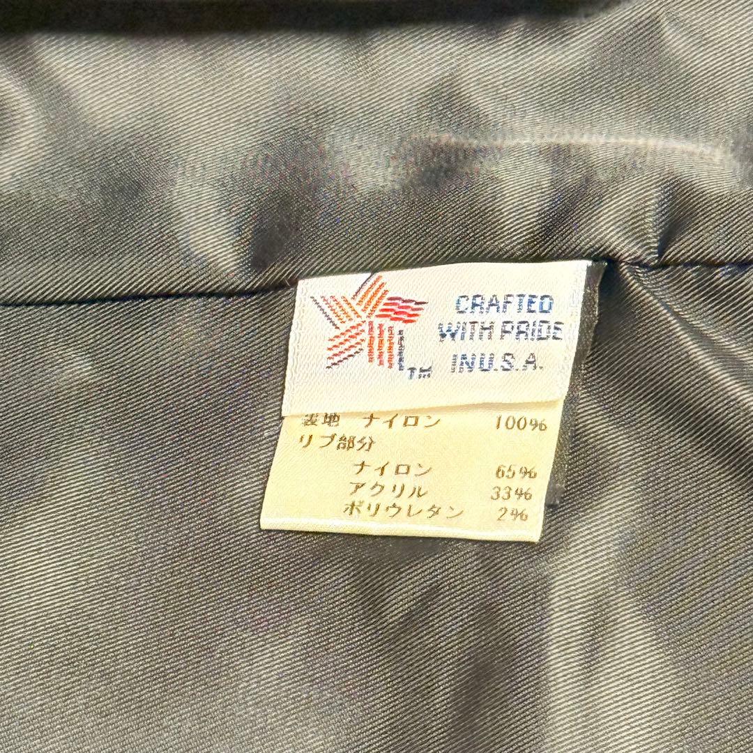 美品 Schott ショット7209 ブラック レザートラッカージャケット 32