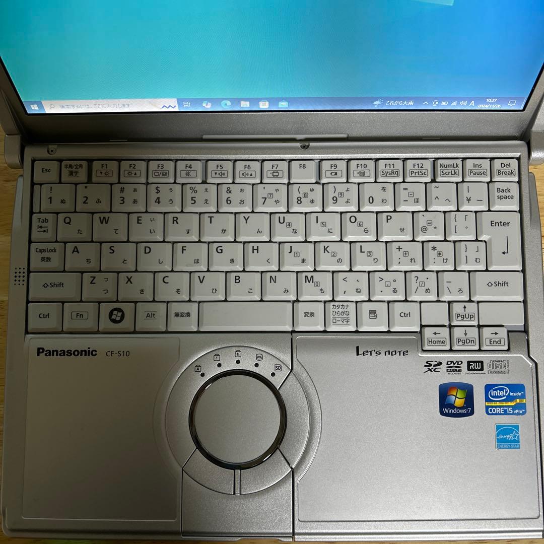 【美品】Let's note CF-S10 SSD500GB メモリ8GB