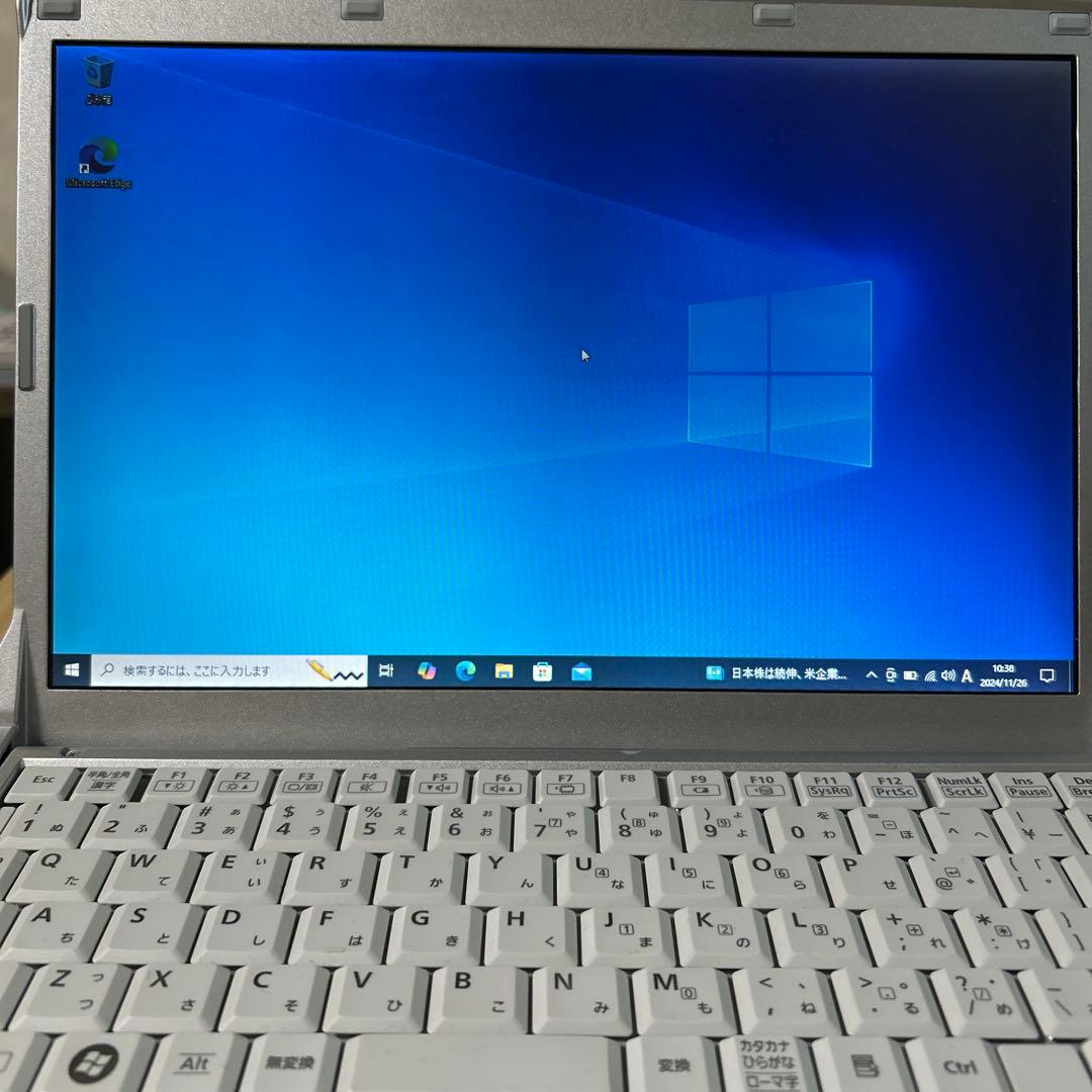 【美品】Let's note CF-S10 SSD500GB メモリ8GB